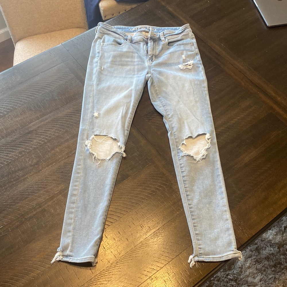 American Eagle Next Level Stretch Jegging Jeans Womens Size 6 Great Condition